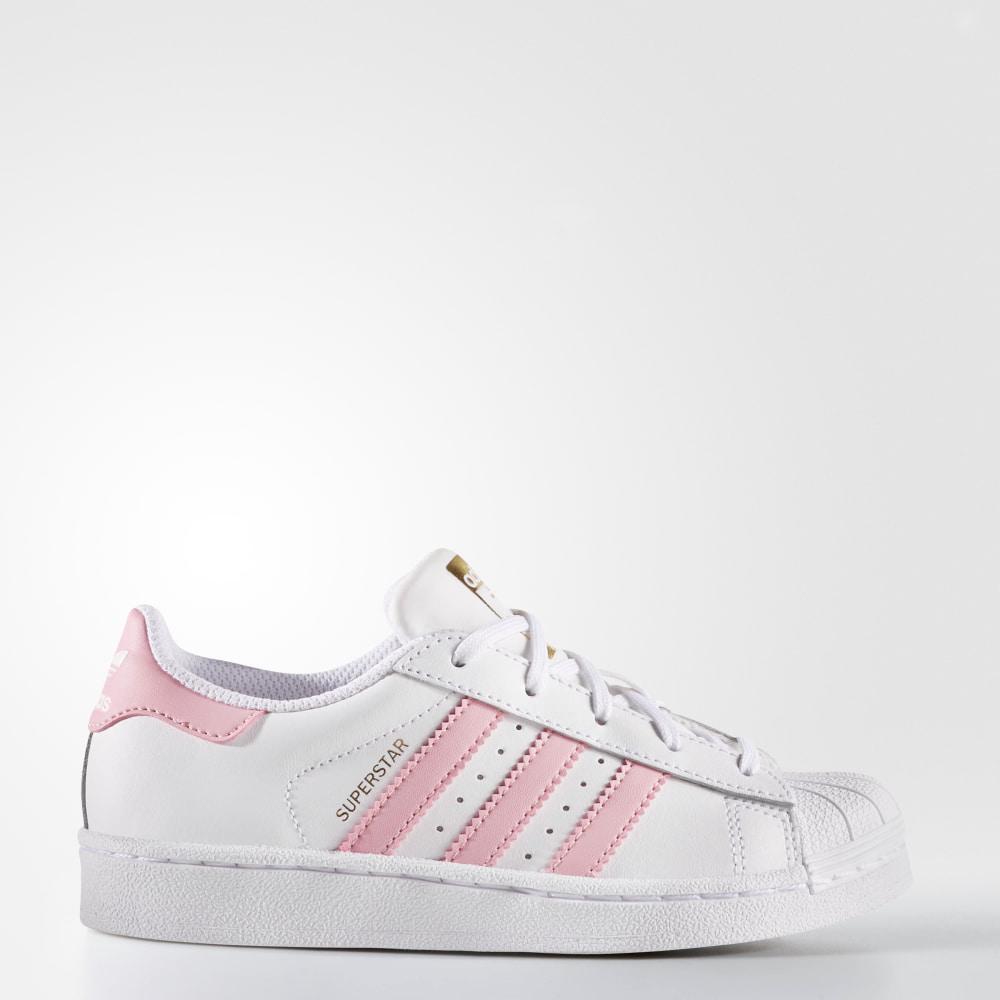 Originals Adidas Superstar Fete Romania - Albi/Roz Deschis/Aurii Metal BY3718